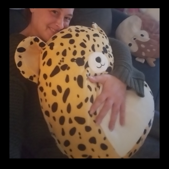 🌟LARGE 16"🌟 Lexie Cheetah Squishmallow - Valentine Special Edition - Picture 6 of 6